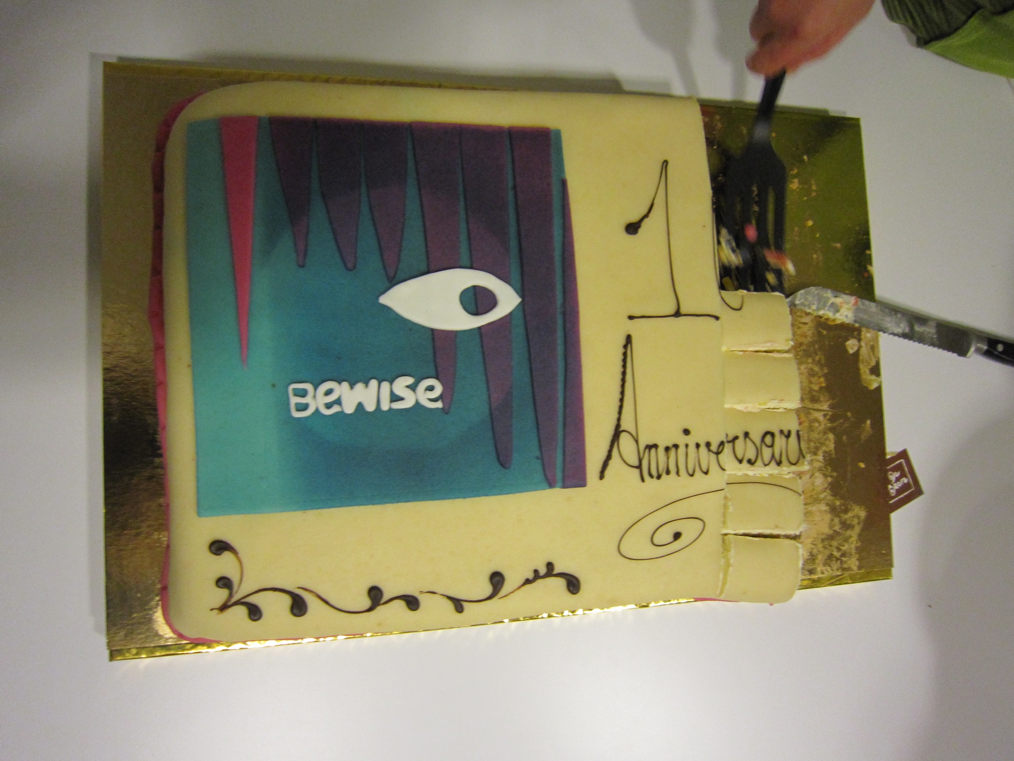 Celebrating 10 years of BeWiSe in 2012: conference and anniversary cake