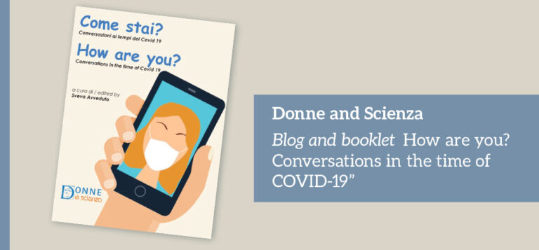 Blog and booklet “How are you? Conversations in the time of COVID-19”